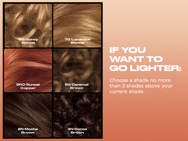 Clairol Textures & Tones Permanent Hair Dye, BLONDE & BROWN SHADES