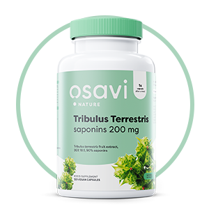 Tribulus Terrestris, Saponins 200mg - 120 vegan caps NEW
