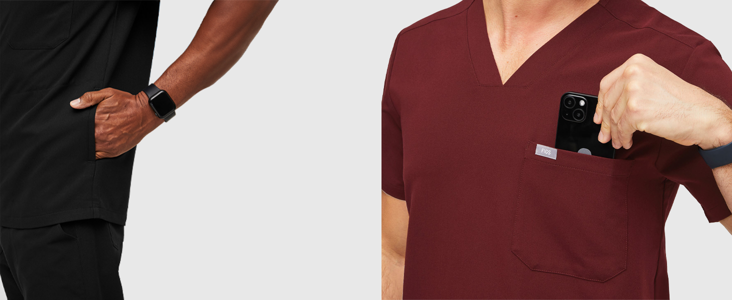 Figs Chisec Scrub Top