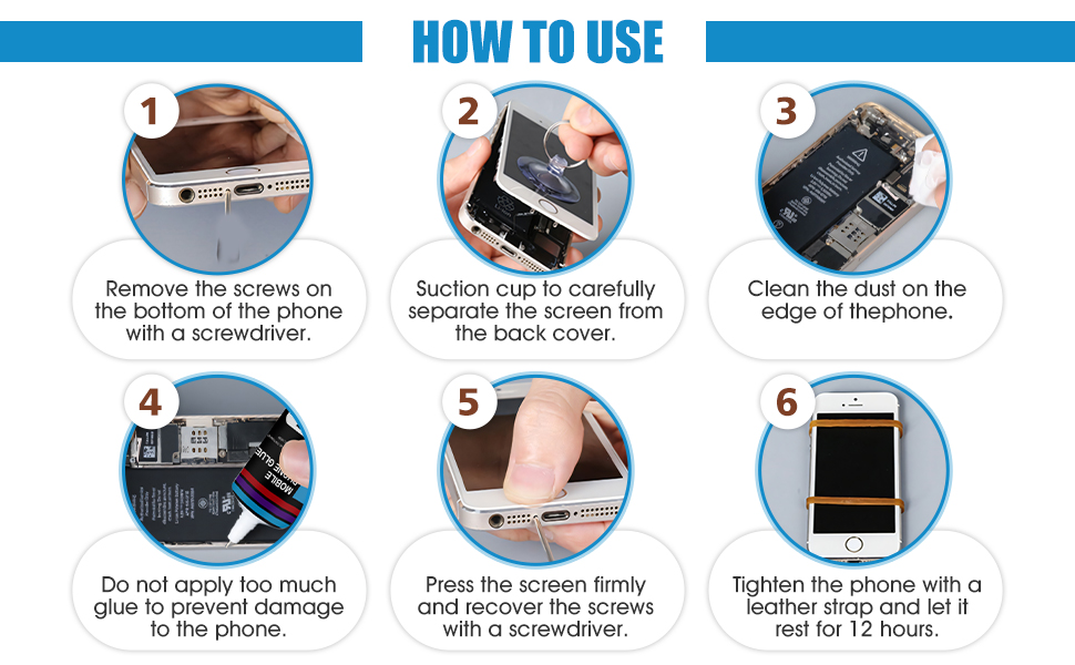 Adhesive Multi-Function Glues for Phone