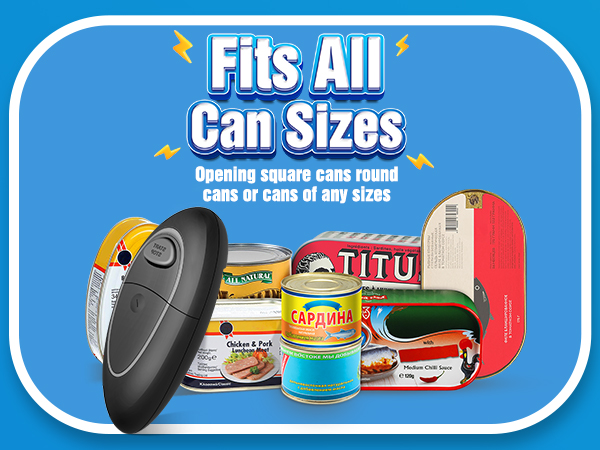 Electric Can Opener Automatic Can Opener for Kitchen
