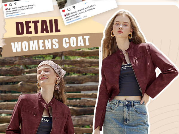 【HI FI FNK】June Cropped Leather Blouson HI FI FNK】June Cropped Leather Blouson アウター・ジャケット