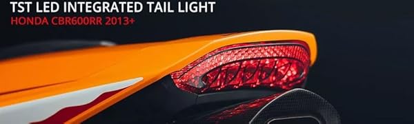 TST シーケンシャルウィンカー内蔵LEDテールランプ　CBR600RR プログラミング付き CBR600RR ウィンカー内蔵 LEDテールライト｜AxxL