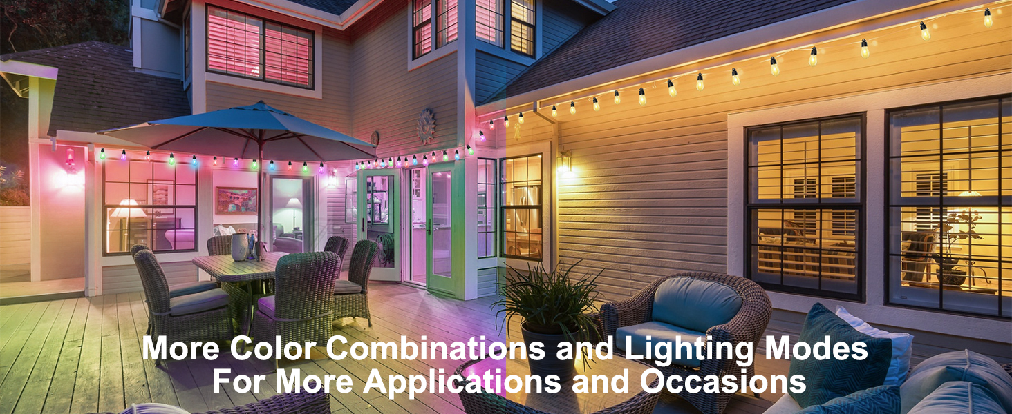 patio lights outdoor waterproof