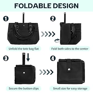 Foldable Tote Bag