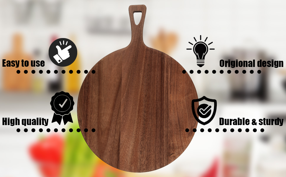 Large Round Cutting Board 