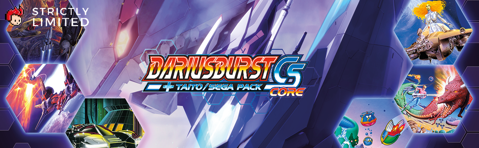 Amazon.com: DARIUSBURST CS CORE + TAITO/SEGA Pack