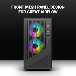 front mesh panel