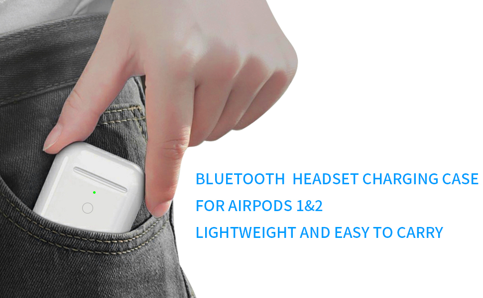 Wireless Charging Case Compatible for AirPods 1/2, Charger