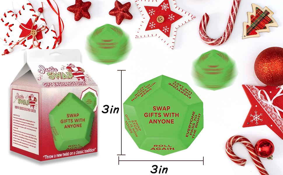 christmas party gift exchange dice game 