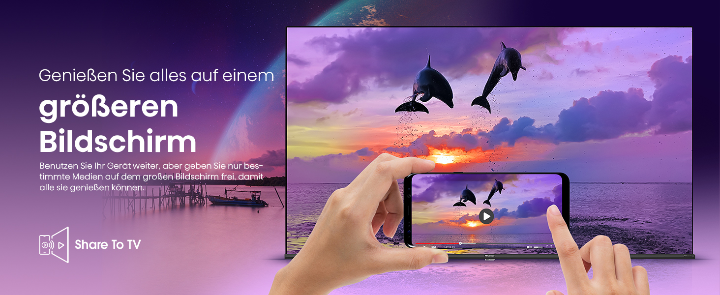 Hisense 43E7KQ QLED Smart TV 108 cm (43 inches), 4K, HDR10, HDR10