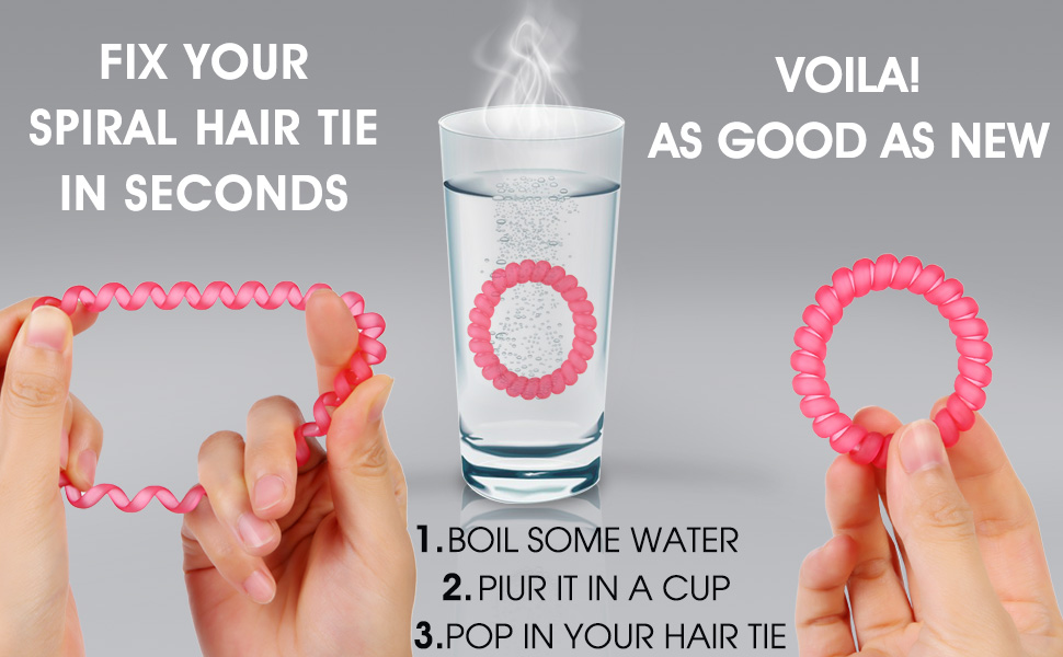 hair ties elastic bands