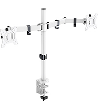 Amazon.co.jp: ErGear モニターアーム デュアル 2画面 ホワイト