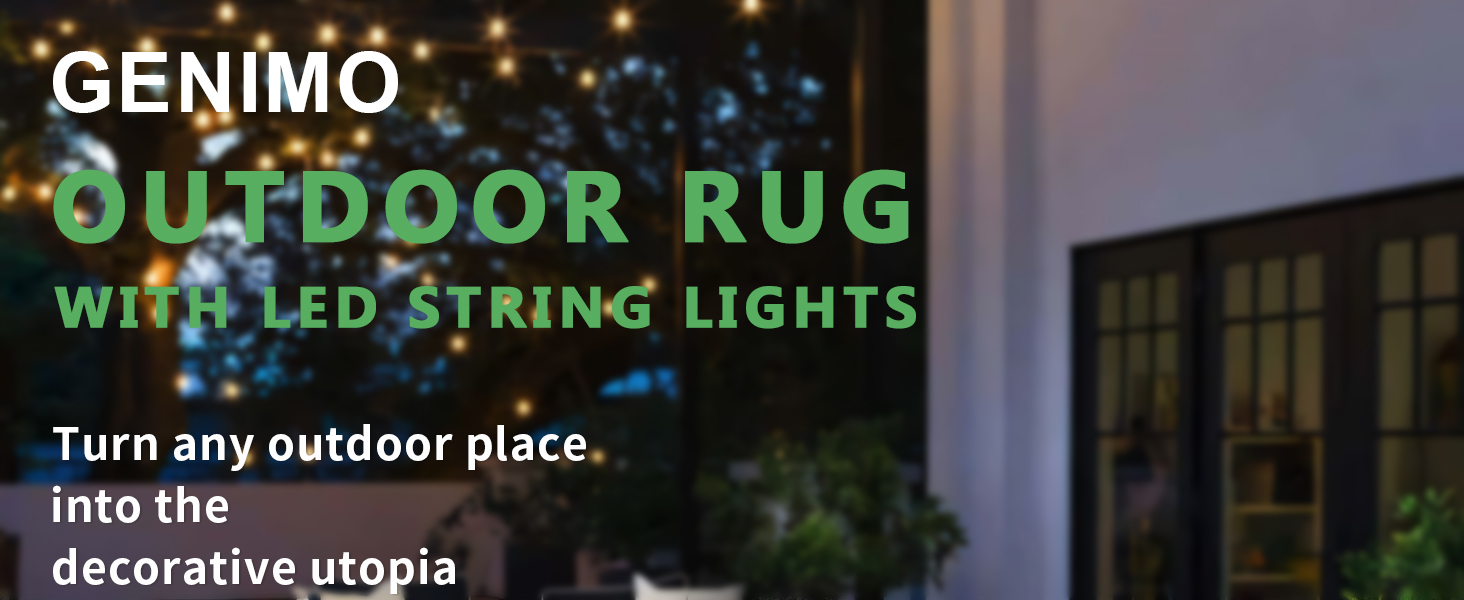 outdoor rug