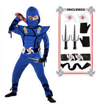 Amazon.com: SATKULL Ninja Costumes for Kids Muscle Ninja