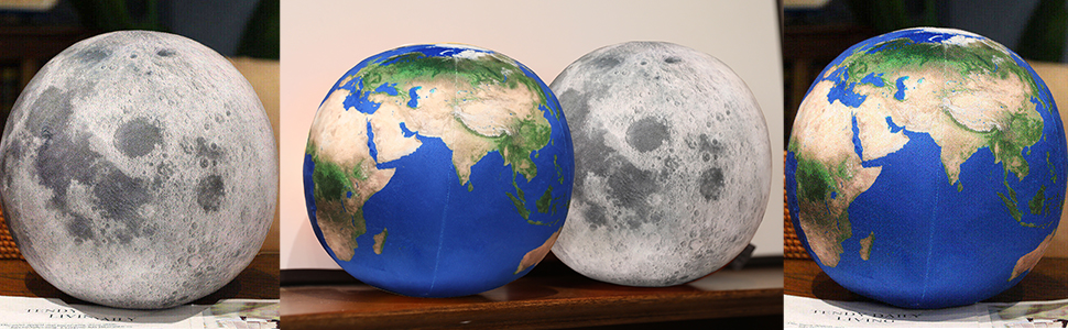 Moon Earth Stuffed Animal Toys
