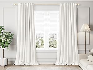 Ivory Blackout Curtains
