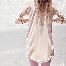 Sorbet Womens Long Sleeve Tops - Lightweight Women's UPF 50+ SPF Shirts for Women Long Sleeve