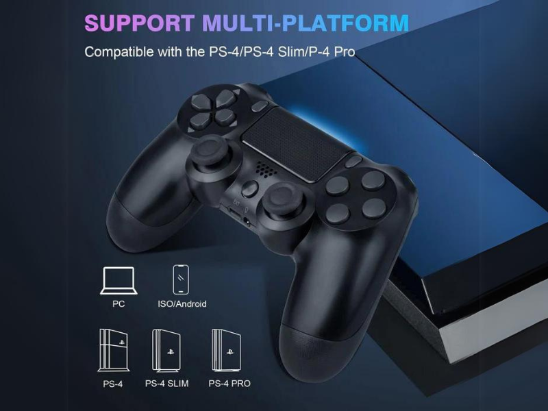 TAVICE Wireless Controller Compatible with Play Station 4 PS4