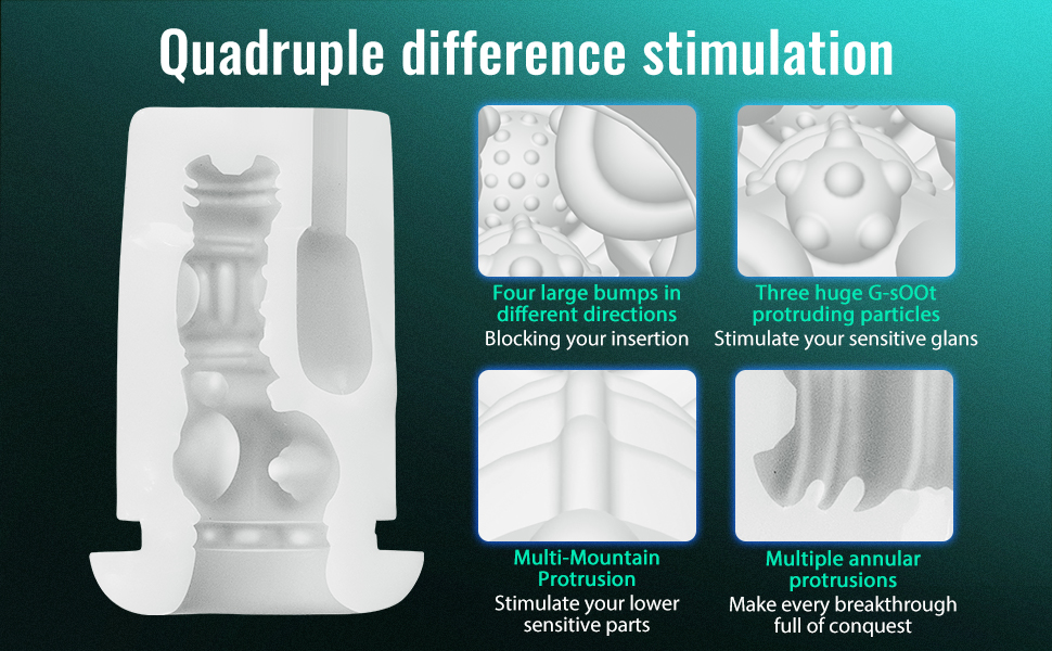 Quadruple difference stimulation