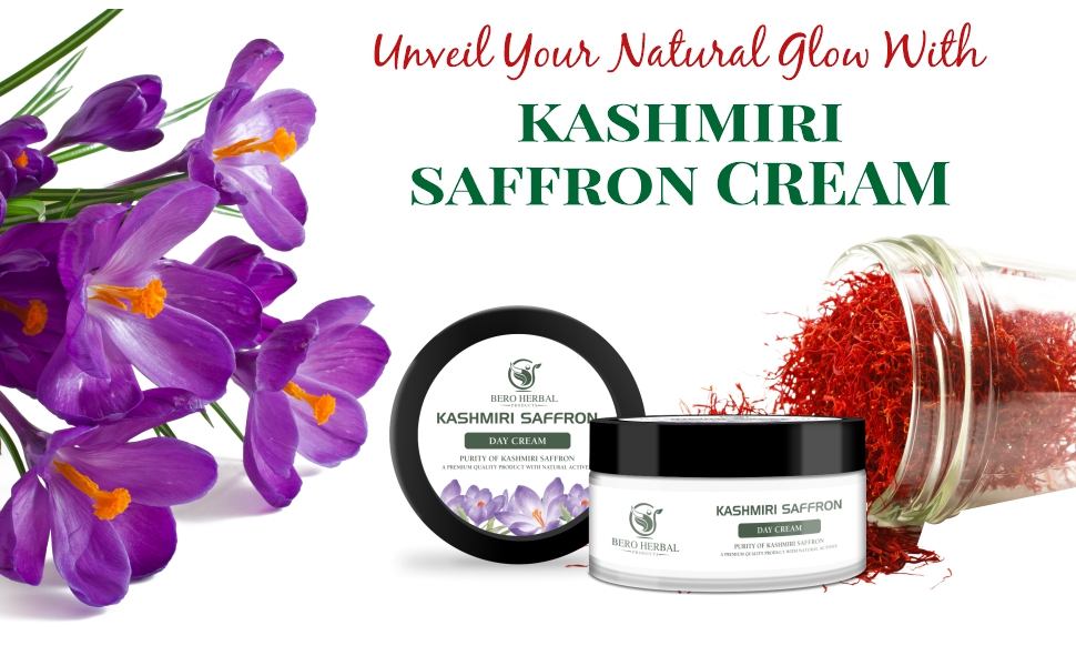 BERO HERBAL PRODUCTS Kashmiri Saffron Day Cream For Daily Use For Oily