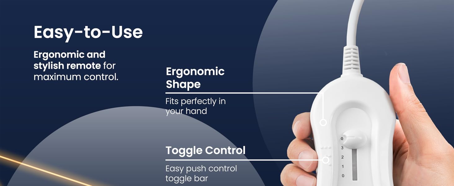 easy to use remote control