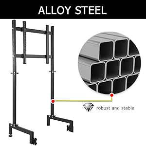 Anman Racing Pro Visualizer Display Stand, Supports 24 to 60 inch Screen Display Stands