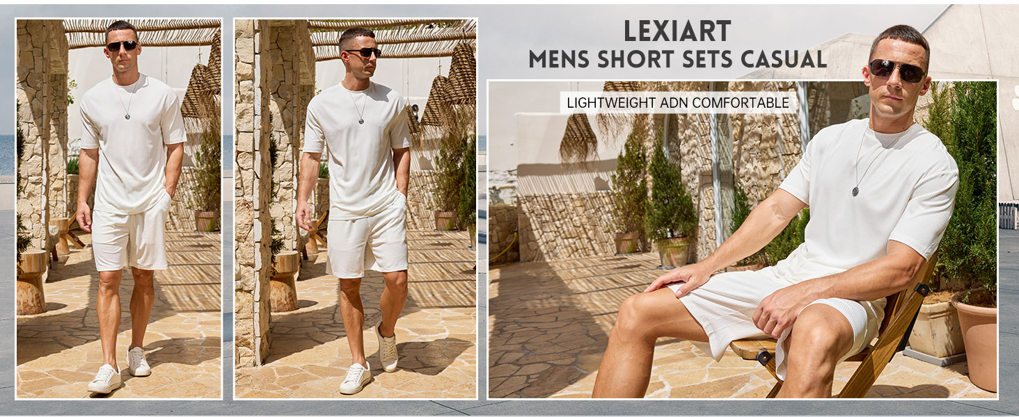 mens short sets