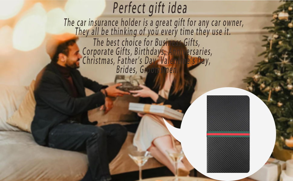 Giftguys Car Registration and Insurance Holder
