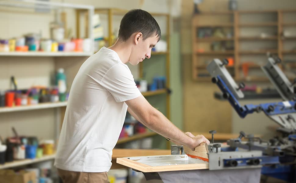 Caydo 23 Pieces Screen Printing Starter kit Include 3 Different Size of