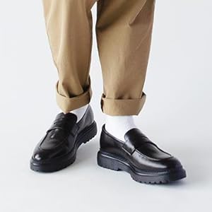 Amazon Moral Code 革靴 ローファー スリッポン 厚底 メンズ ビジネス 本革 ブラック黒 Jaxon ビジネスシューズ Amazon Moral Code 革靴 ローファー スリッポン 厚底 メンズ ビジネス 本革 ブラック黒 Jaxon ビジネスシューズ