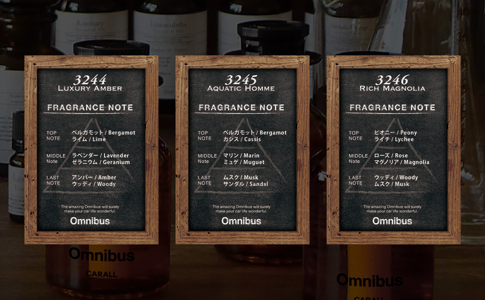 Amazon | CARALL(カーオール) 晴香堂 車用 芳香剤 オムニバス