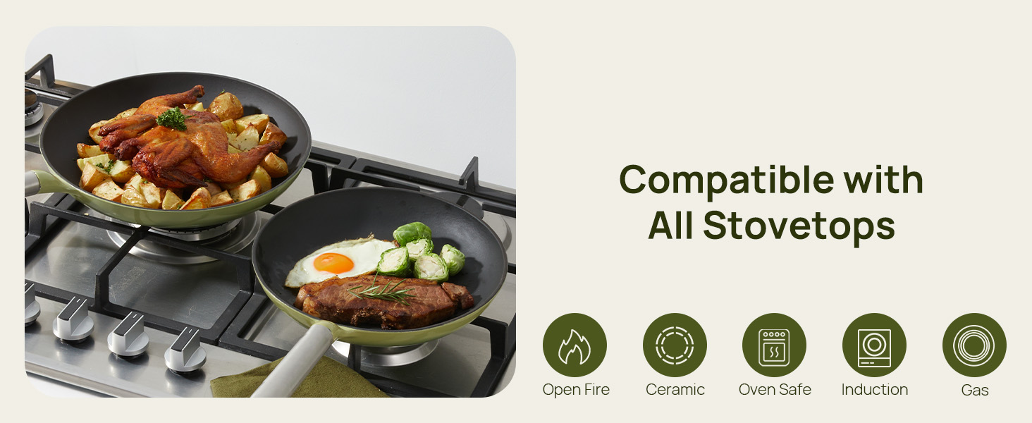 Compatible with All Stovetops