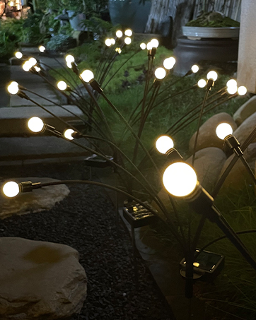 Solar Watering Can Powered String Light Hollow Led Watering Can Light