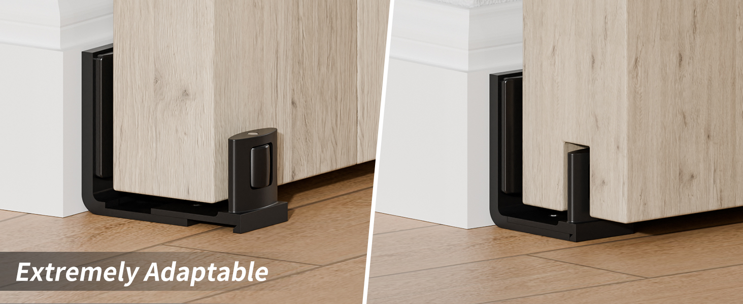 barn door floor guide