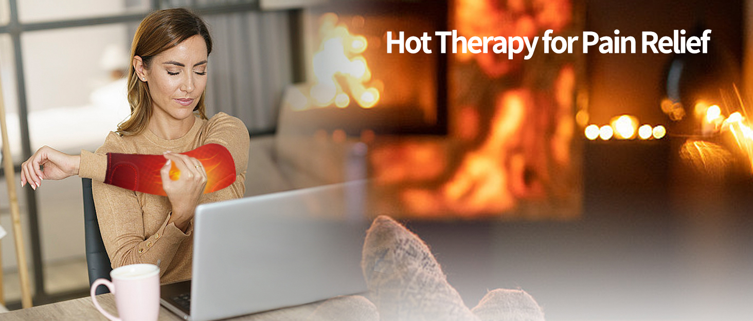 AIELEPH Elbow Heating Pad, Elbow Massager for Tendinitis