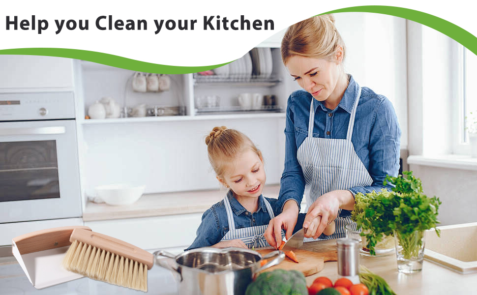 Small Dustpan and Brush Set