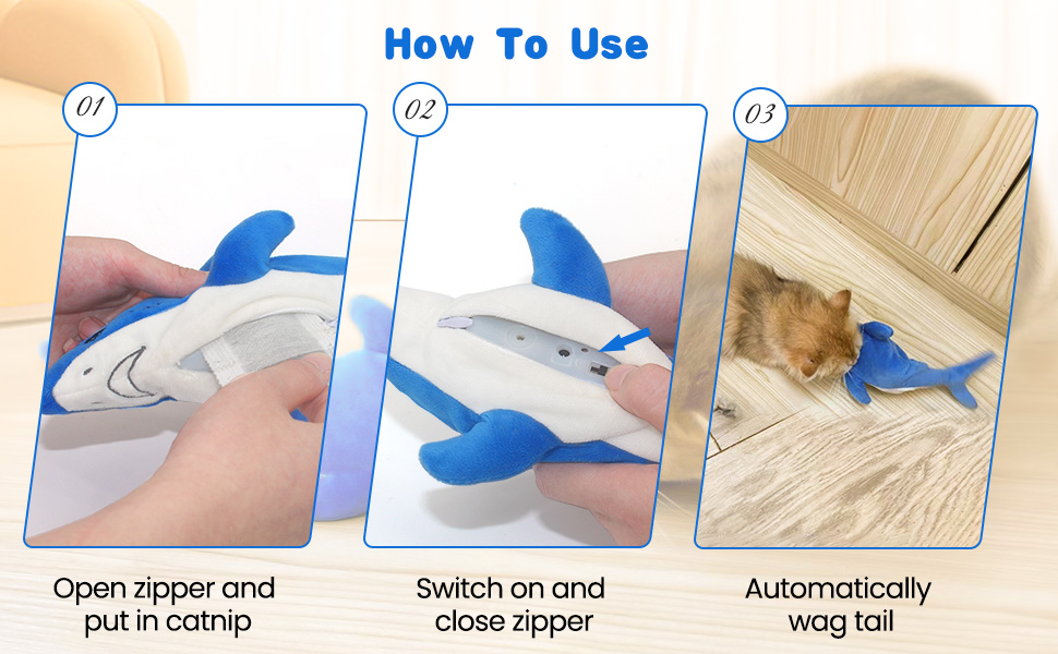 Petslucent Cat Floppy Fish Catnip Toys Realistic Dog