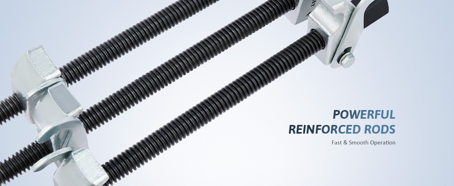 OMT Coil Spring Compressor Tool Set of 3, 12 Inch Strut