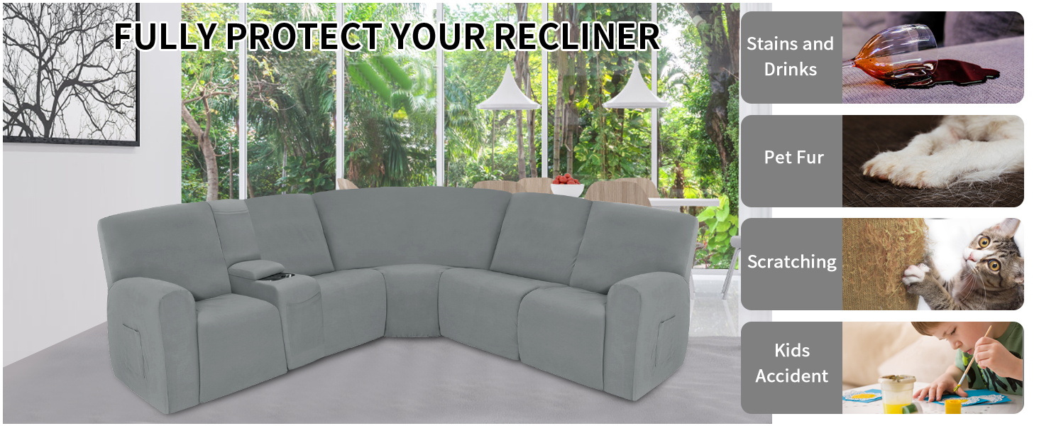 100% Waterproof Recliner Sofa Cover