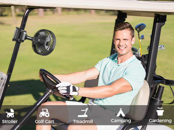 golf cart fan