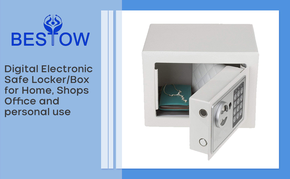 Bestow Digital Electronic Safe Locker/Box for Home, Shops Office and