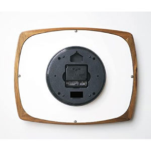 Amazon.co.jp: インターフォルム 掛け時計 電波時計 ニフェル CL