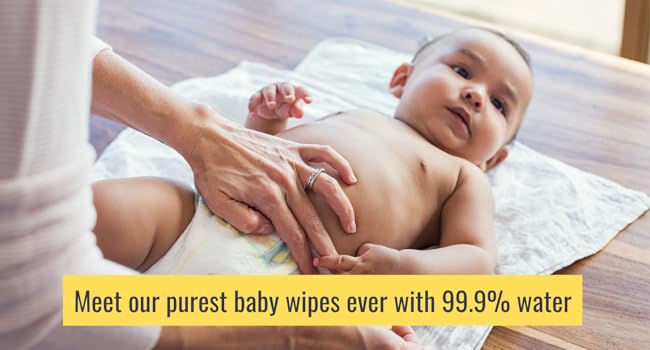 Baby baby’s water wet little supple hug wipe unscented thick 99.9 mother combo feeding bottle wipes