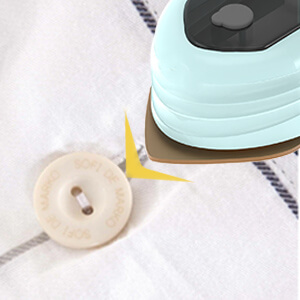 Portable Mini Steamer for Clothes Travel Size, 2-in-1 Brynnl Handheld Small Steam Iron