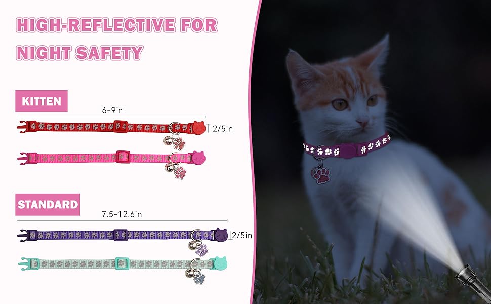 Reflective Cat Collar