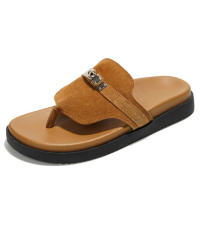 evameva leather slip-on sandal ￥39,600 Therafit Eva Women's Leather Adjustable Strap Slip On Sandal