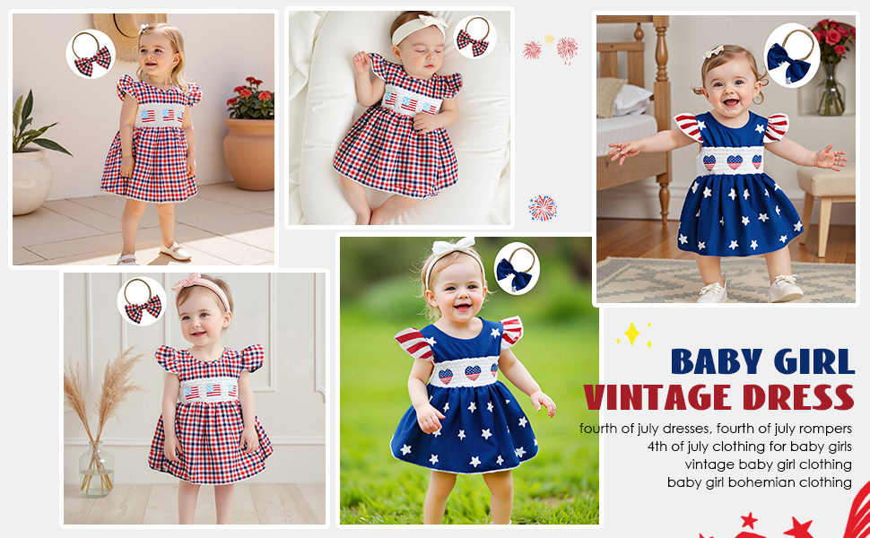 newborn girl 4th of July outfit,baby girl 4th of July outfits,infant girl 4th of July outfit