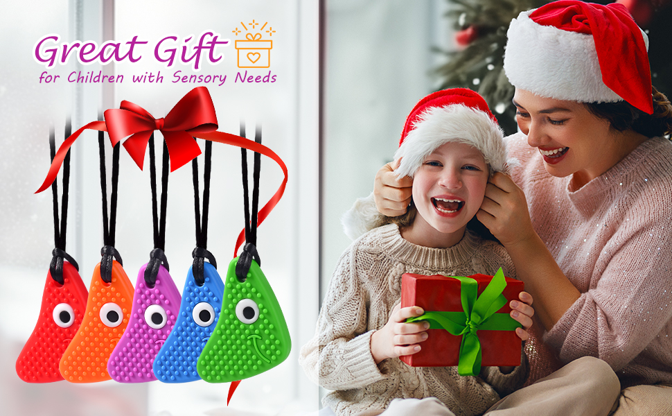 chew necklace for sensory kids