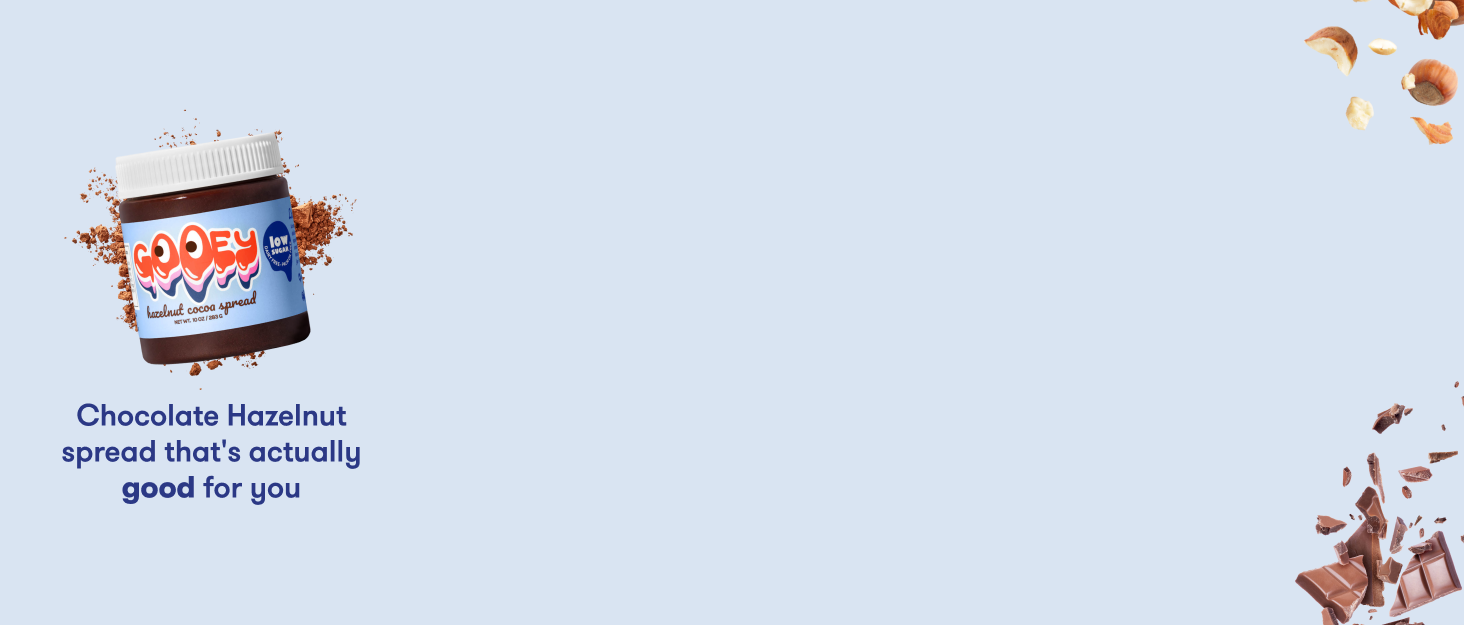 Gooey Unsweetened Hazelnut Cocoa Spread, Betterforyou